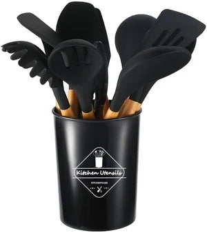 12 Pcs Cooking Utensils Set Safwa Shop