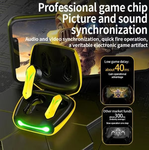Wireless Earbuds Gaming Earphone Safwa Shop
