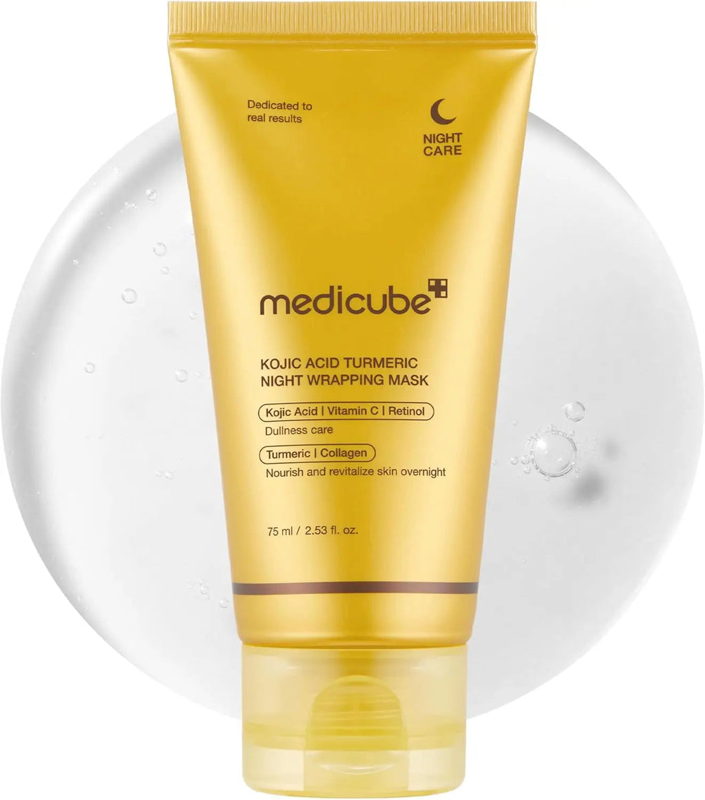 Kojic Acid Turmeric Night Wrapping Mask ℗ Safwa Shop