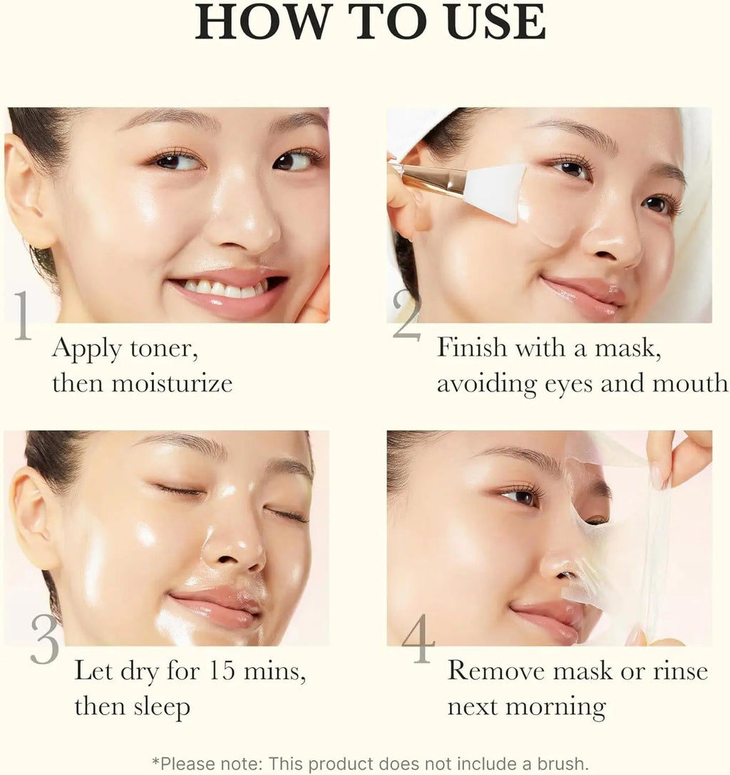 Kojic Acid Turmeric Night Wrapping Mask ℗ Safwa Shop