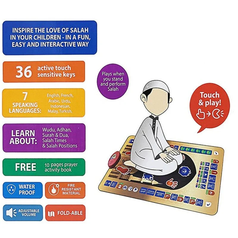 Islamic Mat for Children Education Safwa Shop
