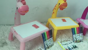 LED Projector Art Painting Table for Kids Safwa Shop